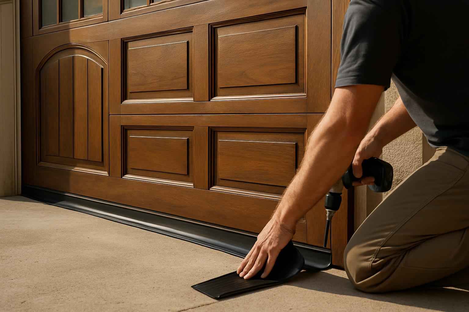 Garage Door Perimeter Seal Service in Camp Verde TX