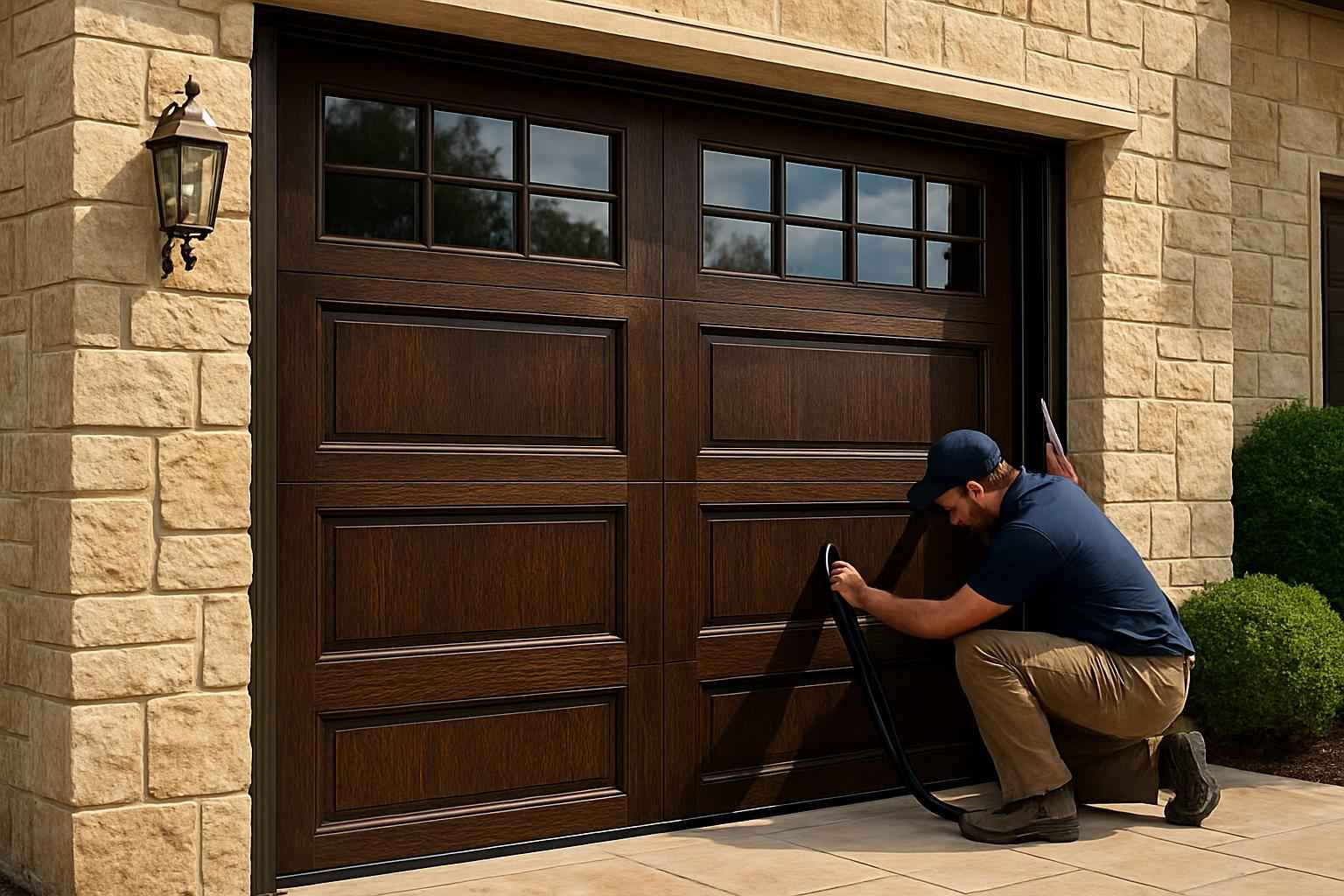 Garage Door Perimeter Seal Service in Ingram TX
