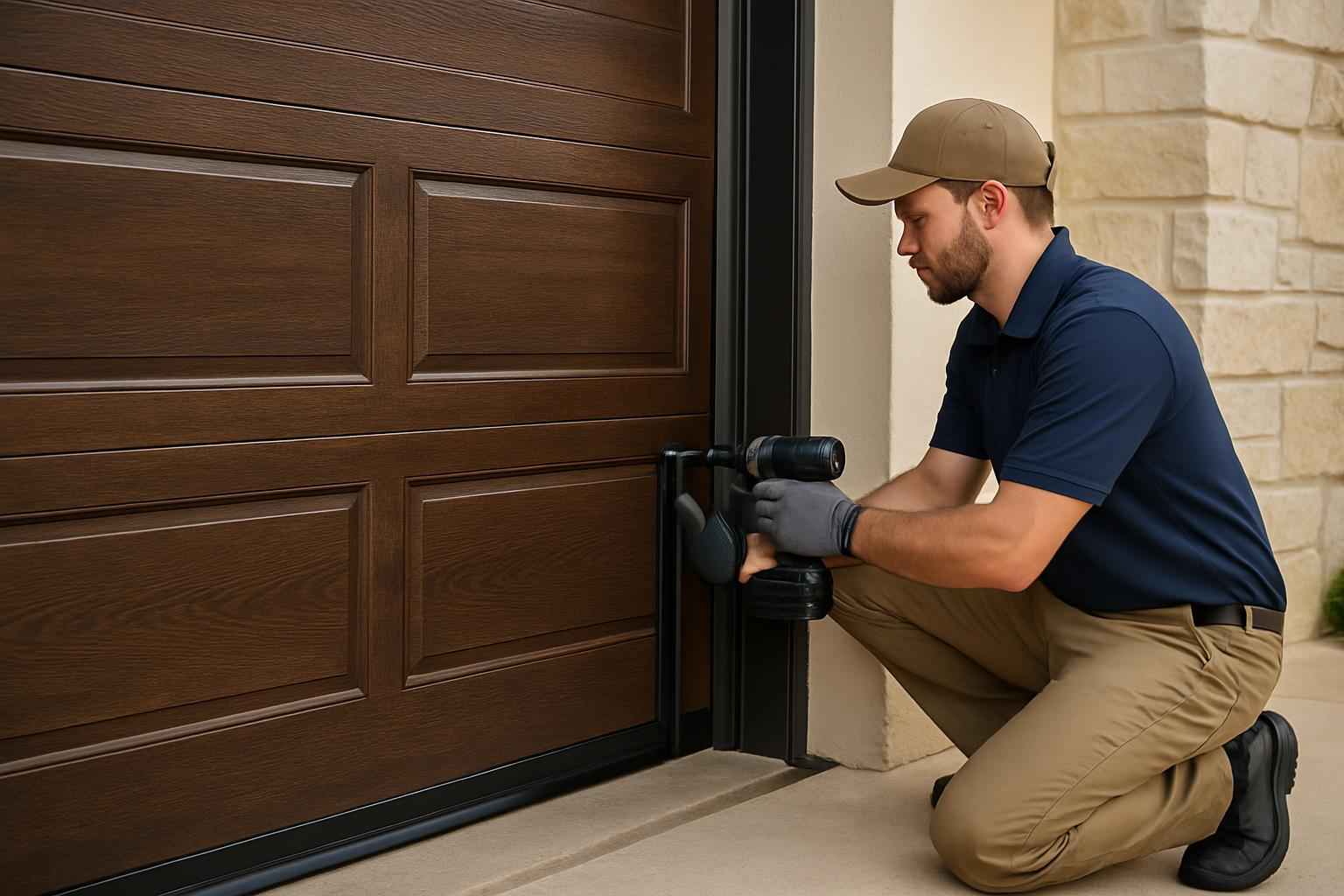 Garage Door Perimeter Seal Service in Johnson City TX