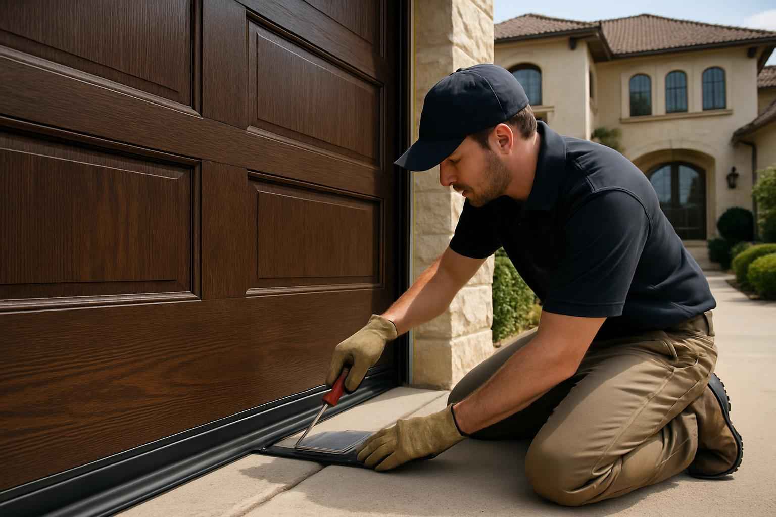 Garage Door Perimeter Seal Service in Kerrville TX
