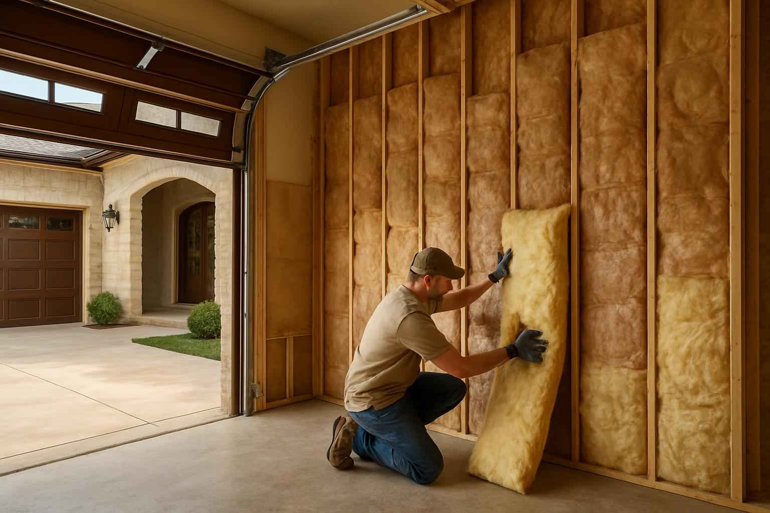 Garage Insulation Repair in Doss TX