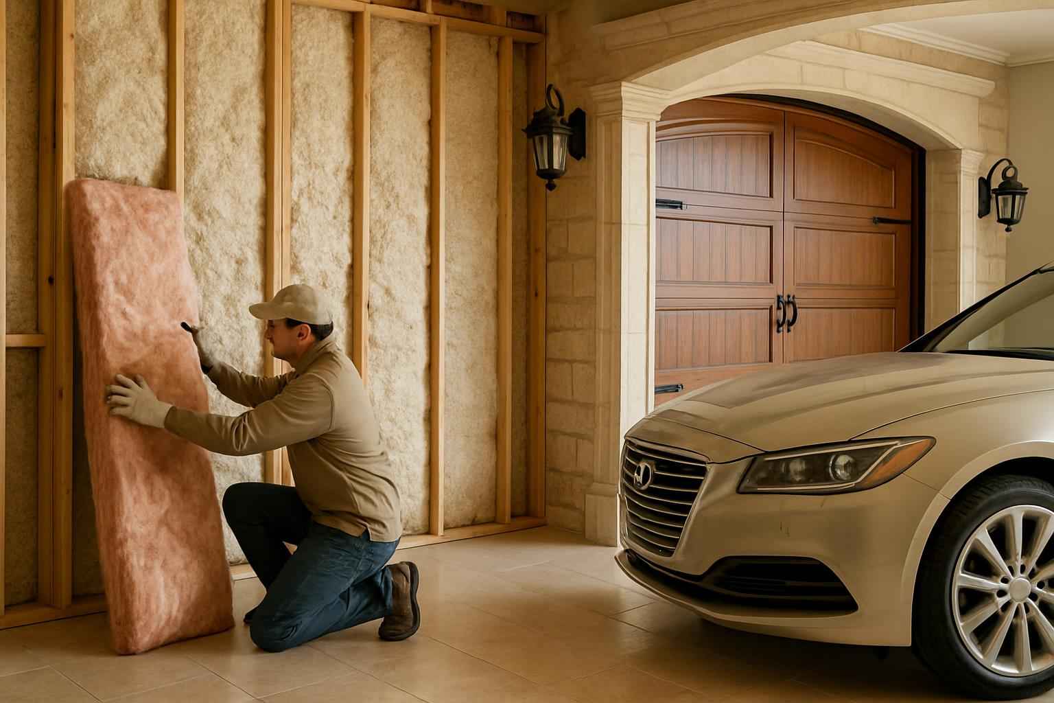 Garage Retrofit Insulation in Center Point TX