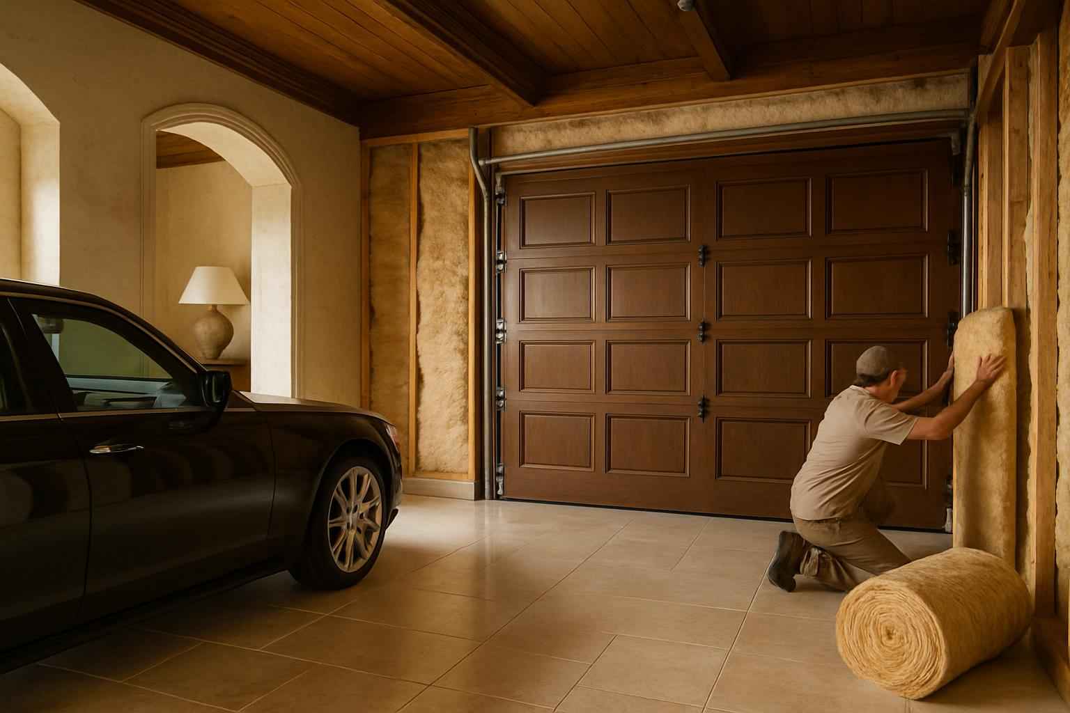 Garage Retrofit Insulation in Doss TX