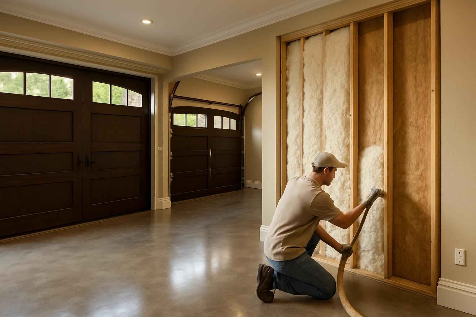Garage Retrofit Insulation in Ingram TX