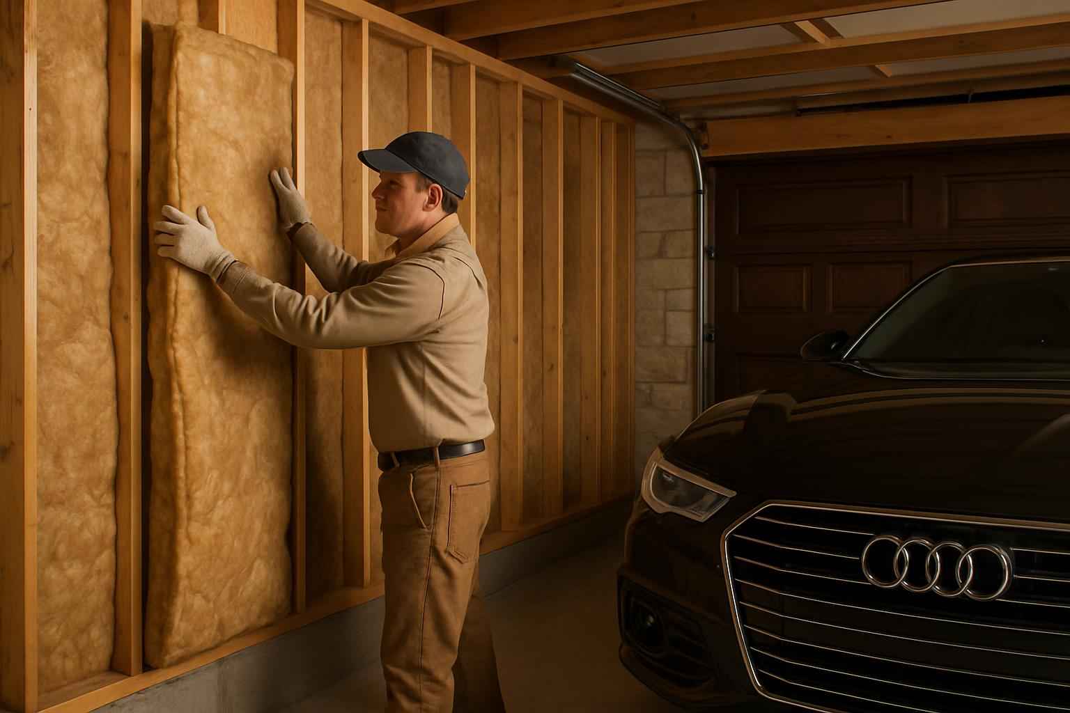 Garage Retrofit Insulation in Johnson City TX