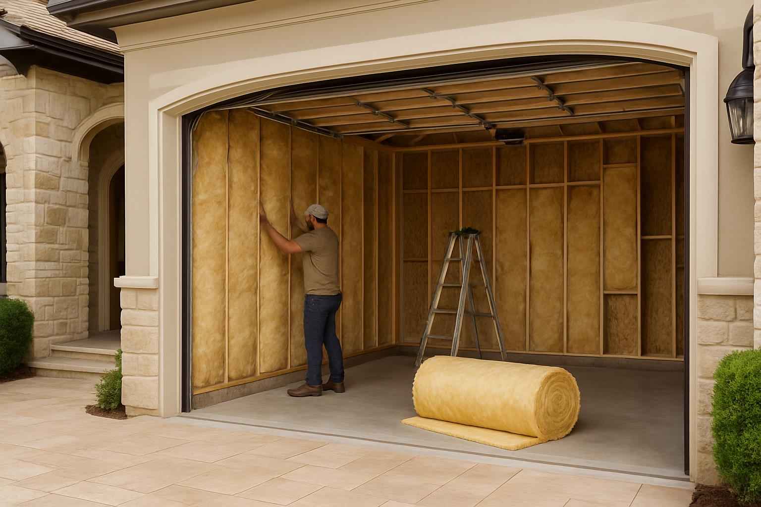 Garage Retrofit Insulation in Sisterdale TX