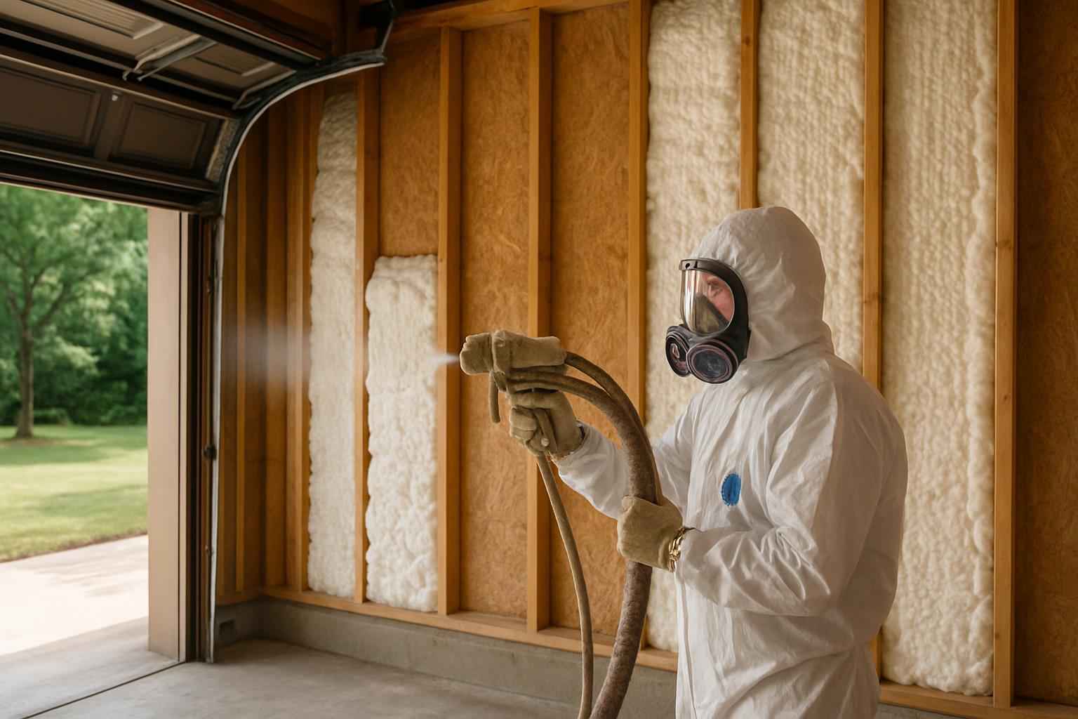 Garage Wall Foam Installer in Doss TX