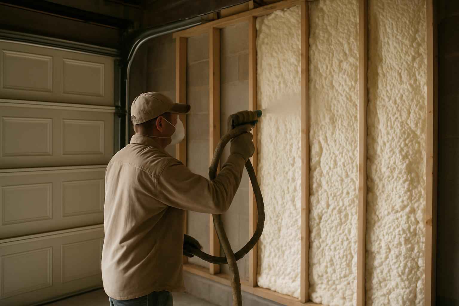 Garage Wall Foam Installer in Ingram TX