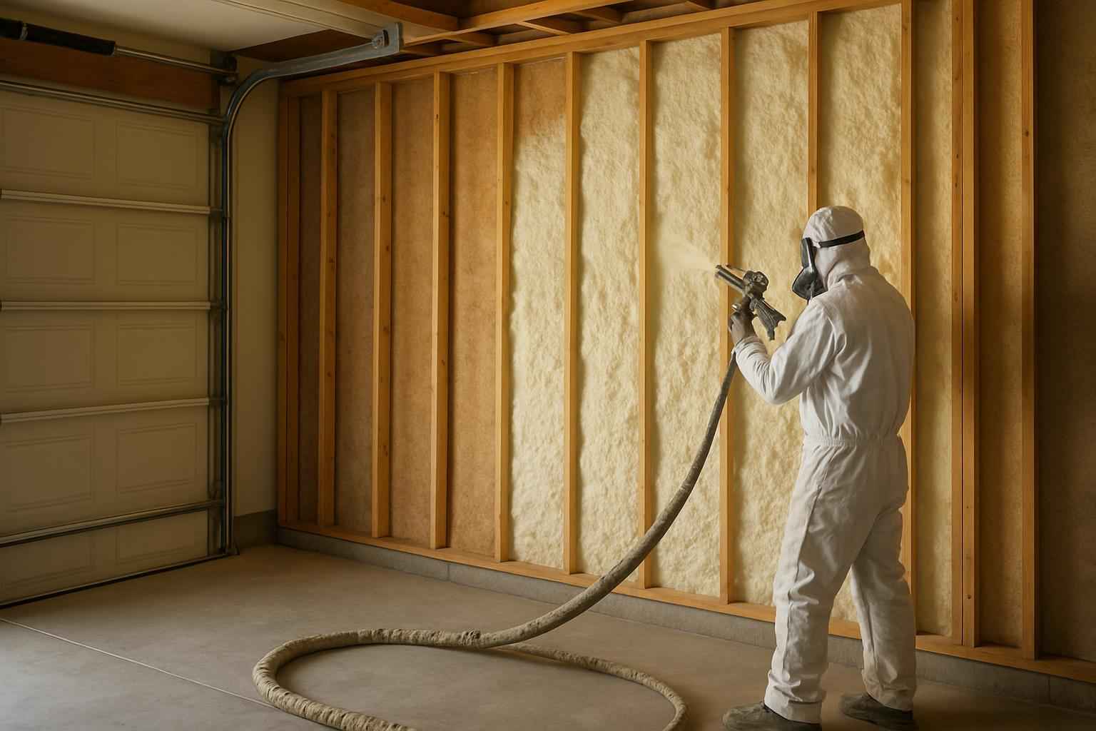 Garage Wall Foam Installer in Johnson City TX