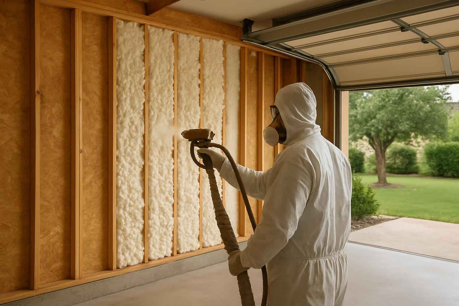Garage Wall Foam Installer in Kerrville TX