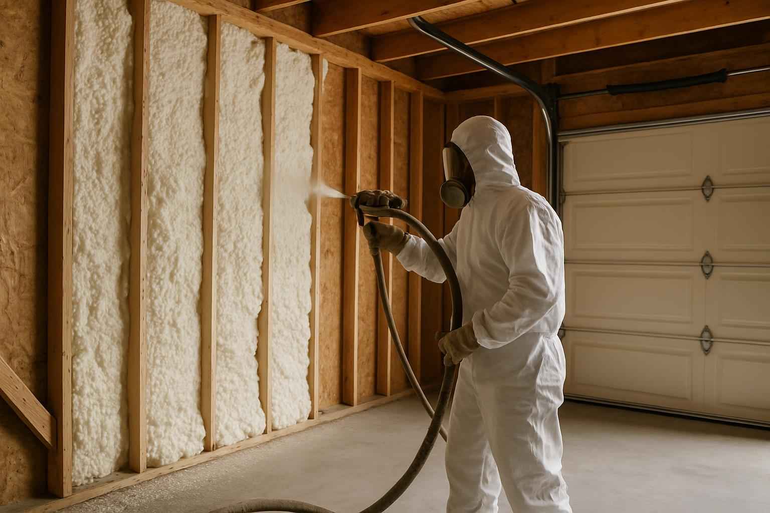 Garage Wall Foam Installer in Sisterdale TX