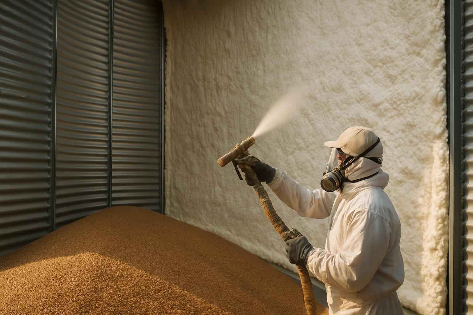 Grain Storage Insulation Service in Center Point TX