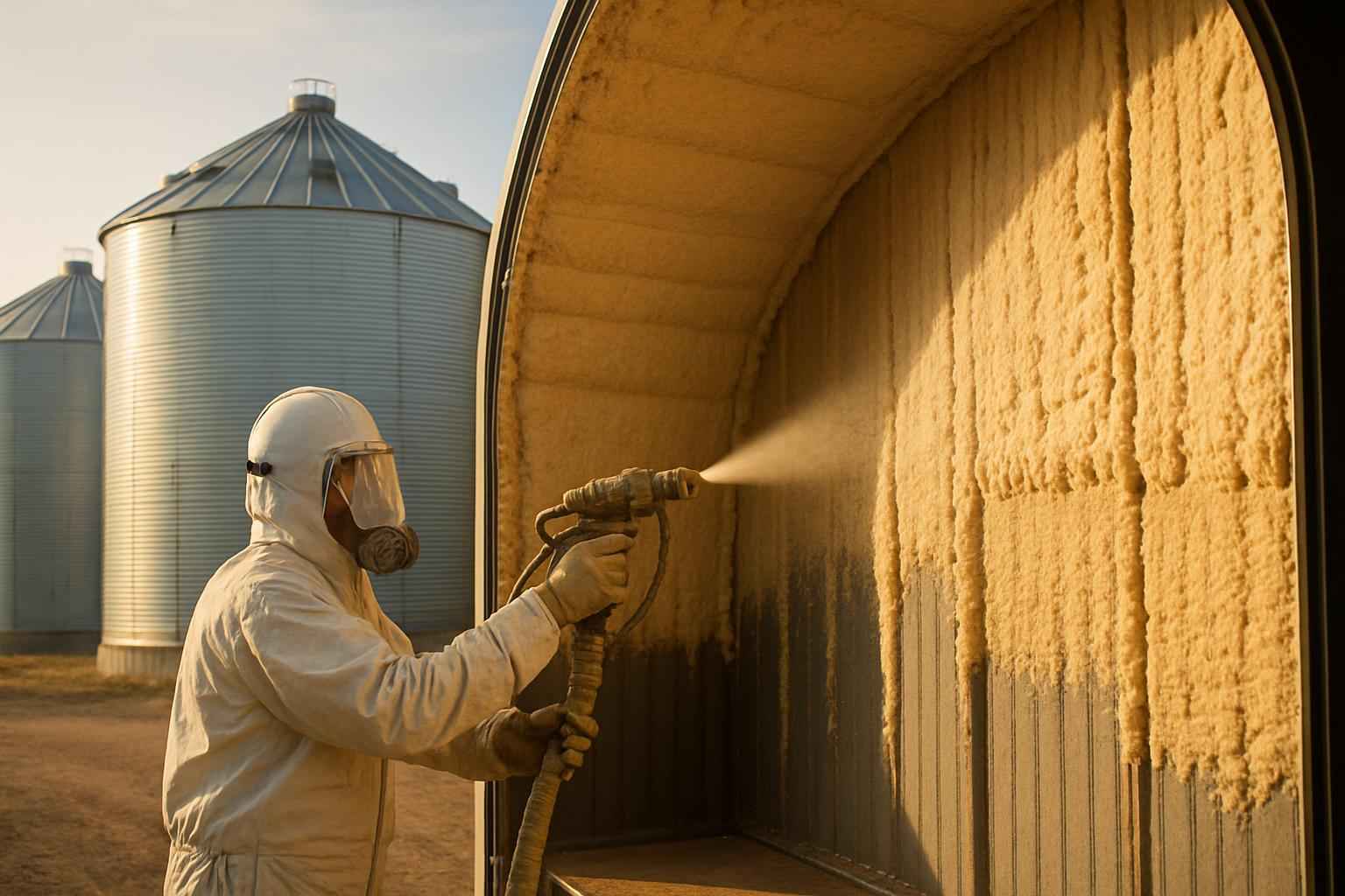 Grain Storage Insulation Service in Ingram TX