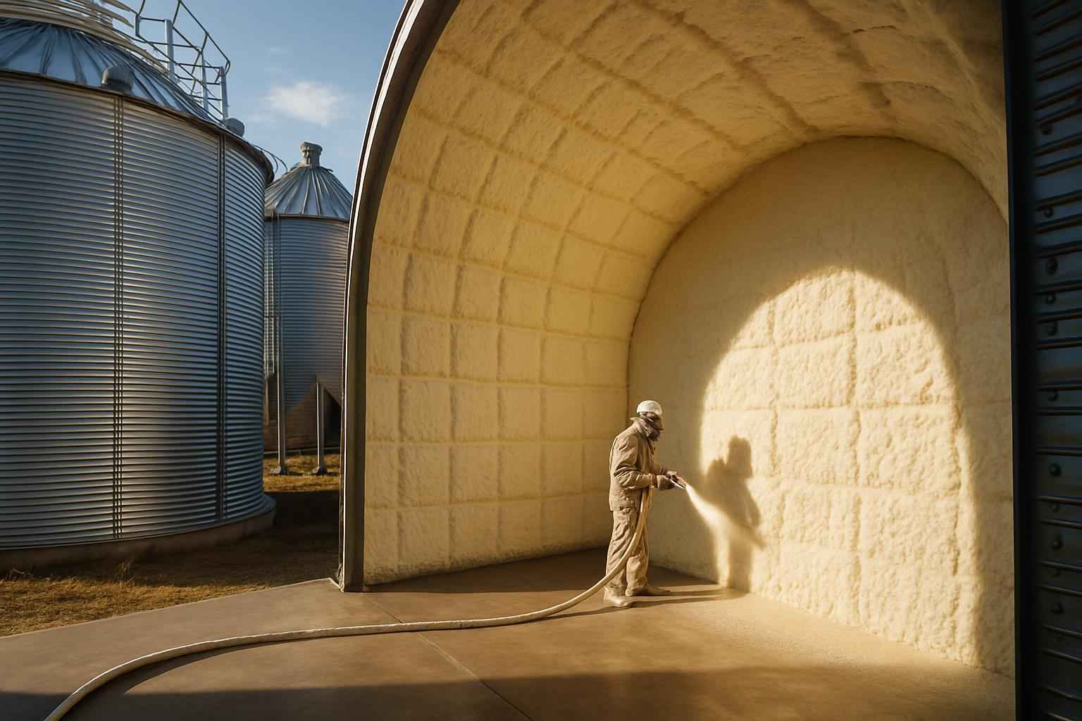 Grain Storage Insulation Service in Johnson City TX
