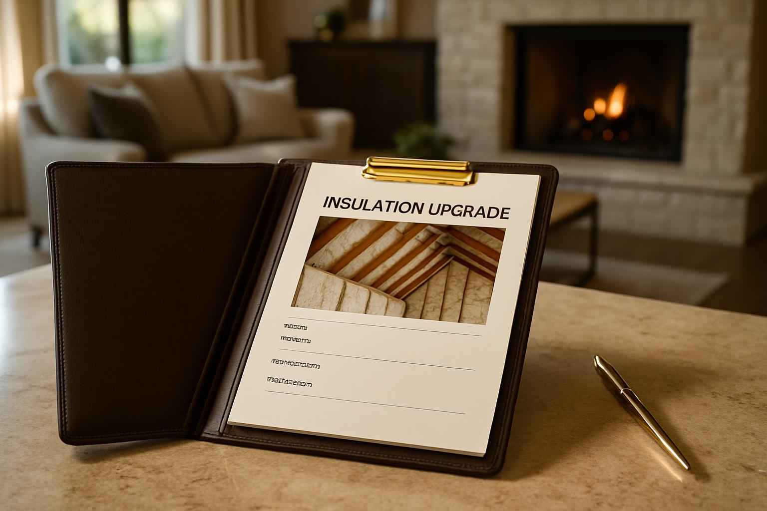 Insulation Upgrade Proposal in Sisterdale TX