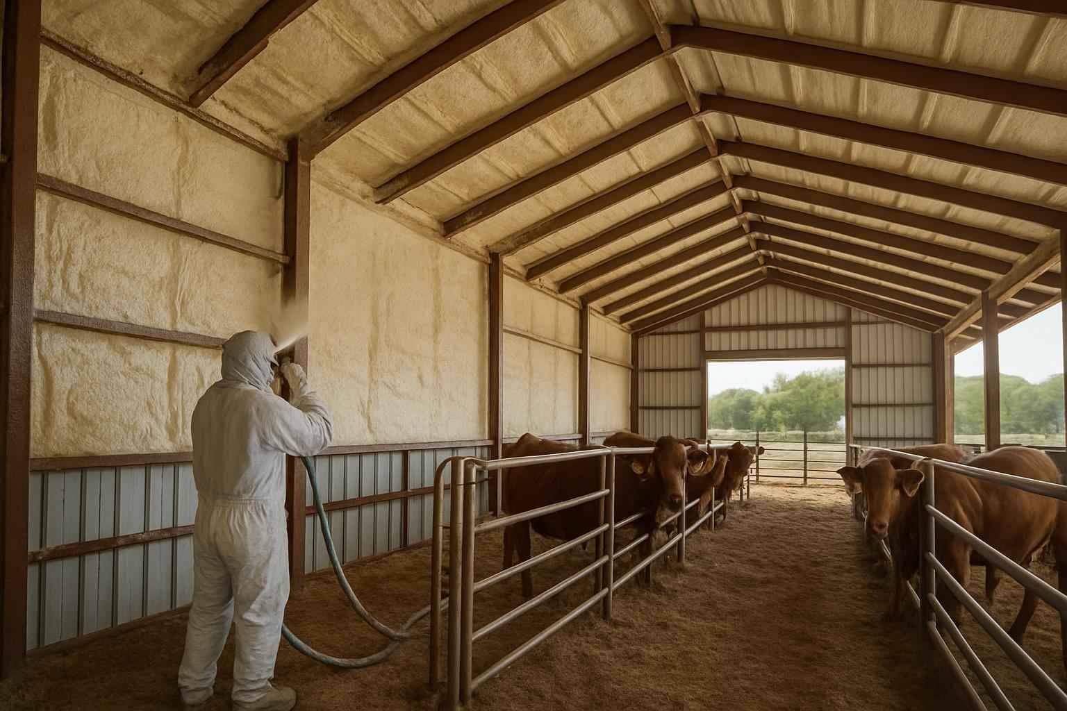 Livestock Barn Insulation Service in Blanco TX
