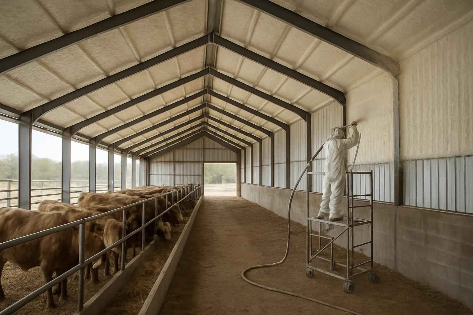 Livestock Barn Insulation Service in Ingram TX