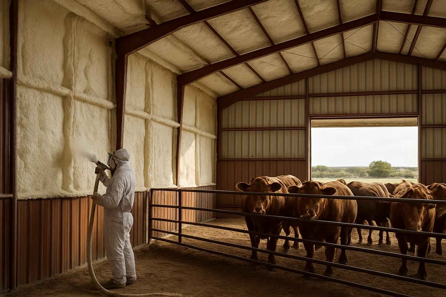 Livestock Barn Insulation Service in Johnson City TX