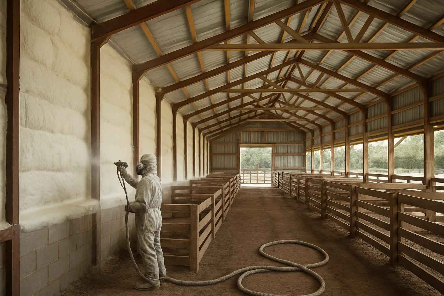 Livestock Barn Insulation Service in Kerrville TX