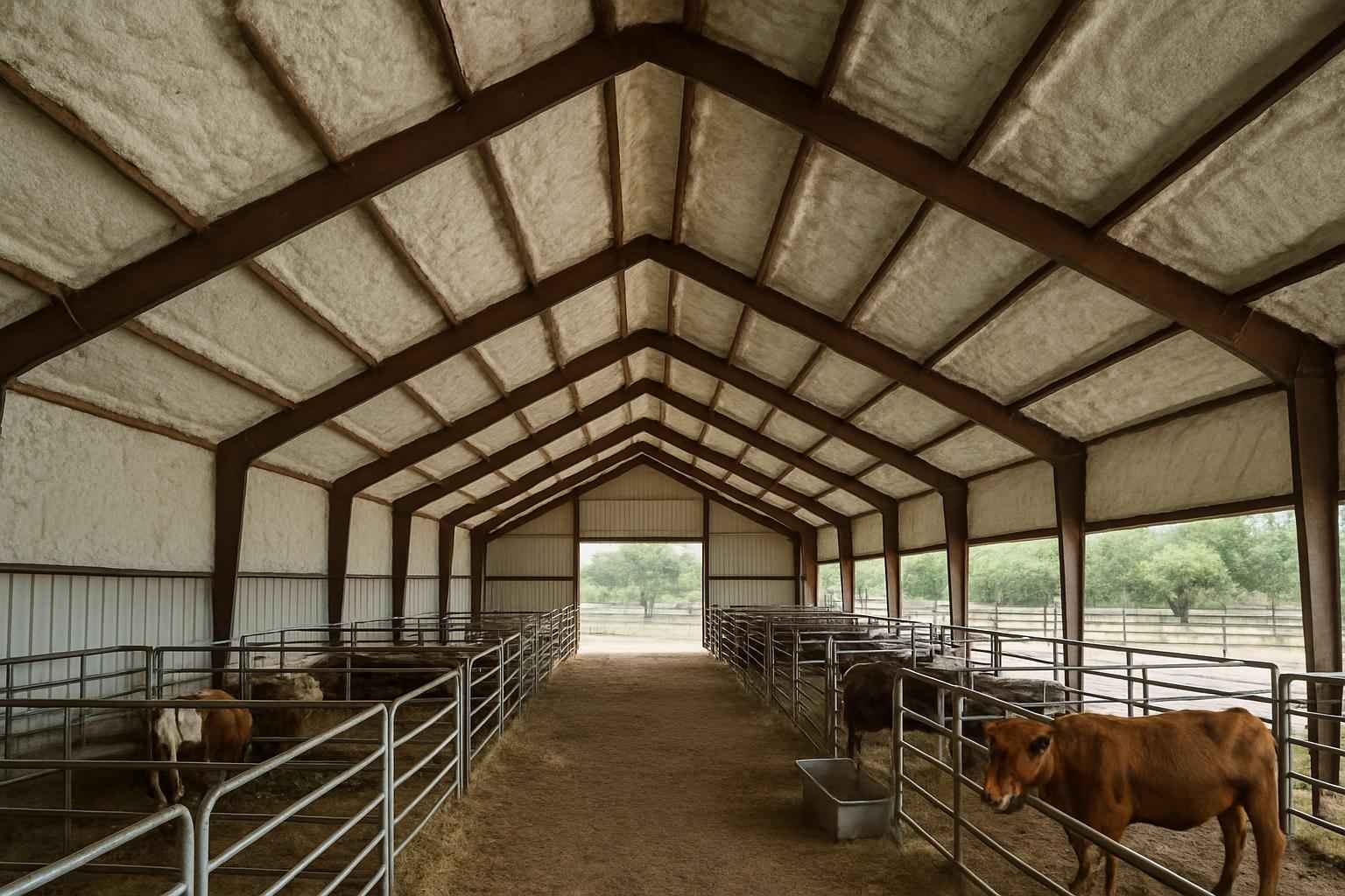 Livestock Barn Insulation Service in Waring TX