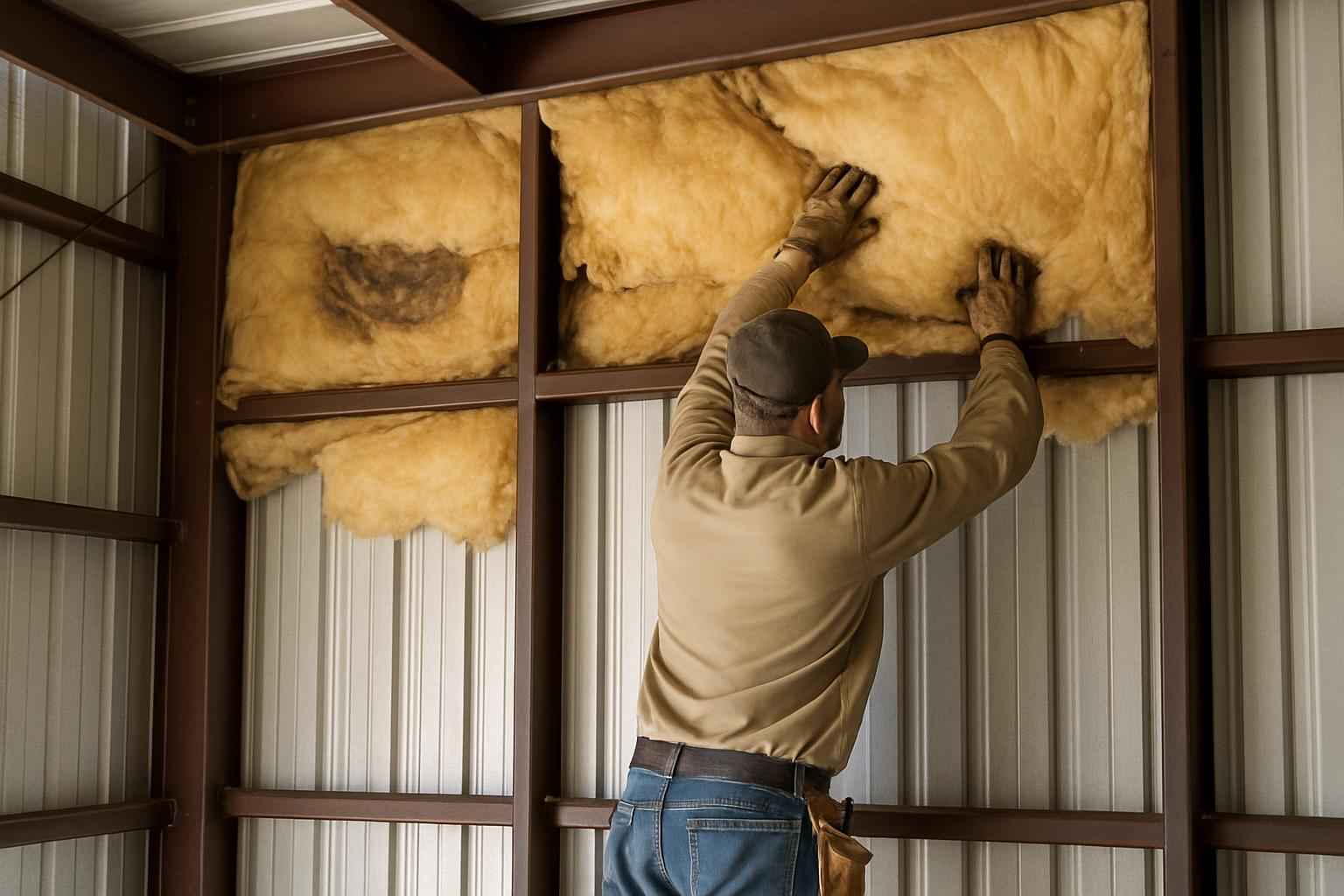 Metal Building Insulation Repair in Blanco TX