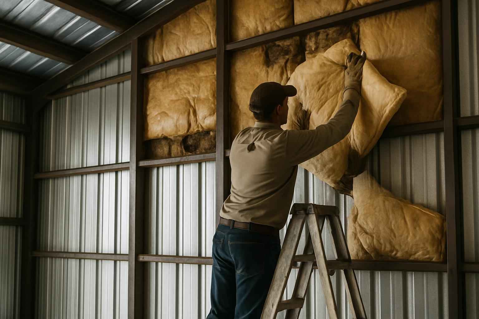 Metal Building Insulation Repair in Doss TX