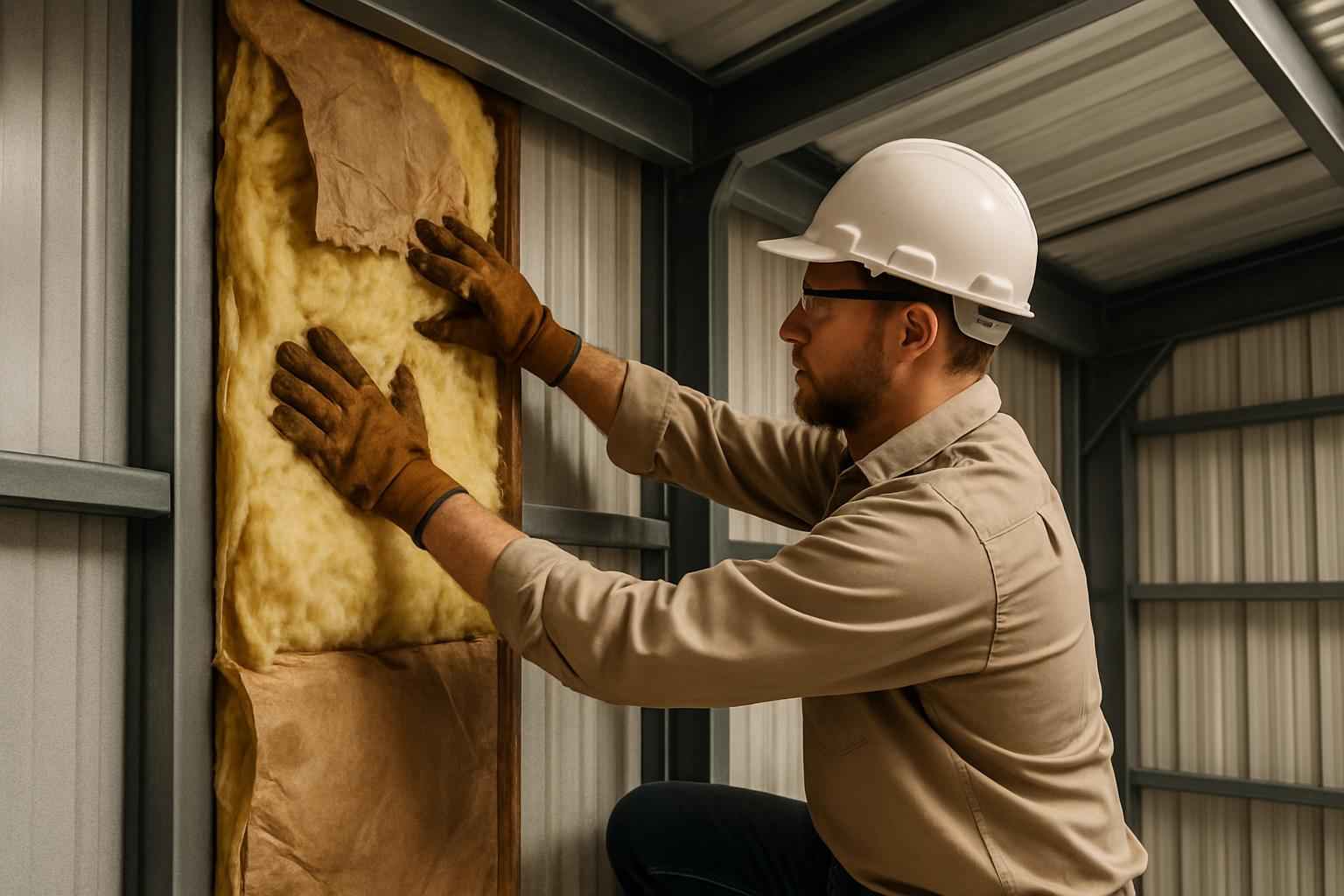 Metal Building Insulation Repair in Kendalia TX