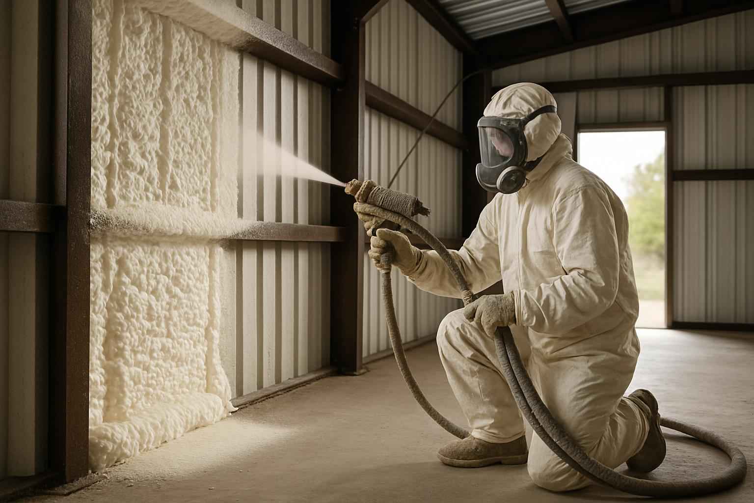 Metal Building Insulation Service in Blanco TX