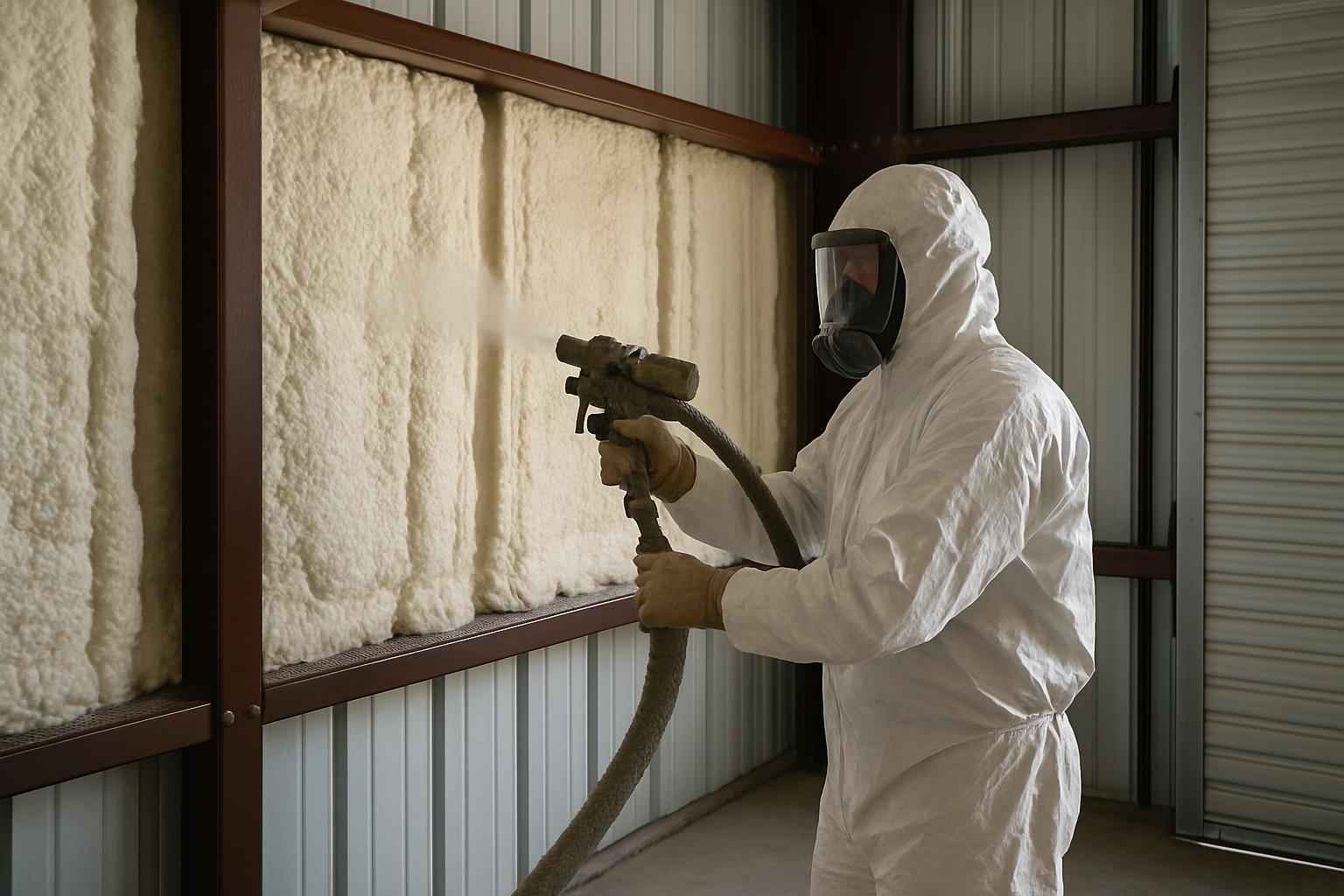 Metal Building Insulation Service in Comfort TX