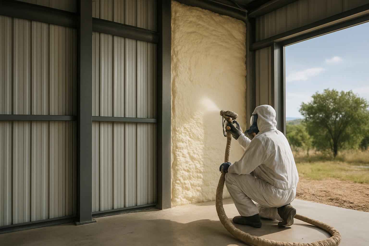 Metal Building Insulation Service in Kerrville TX