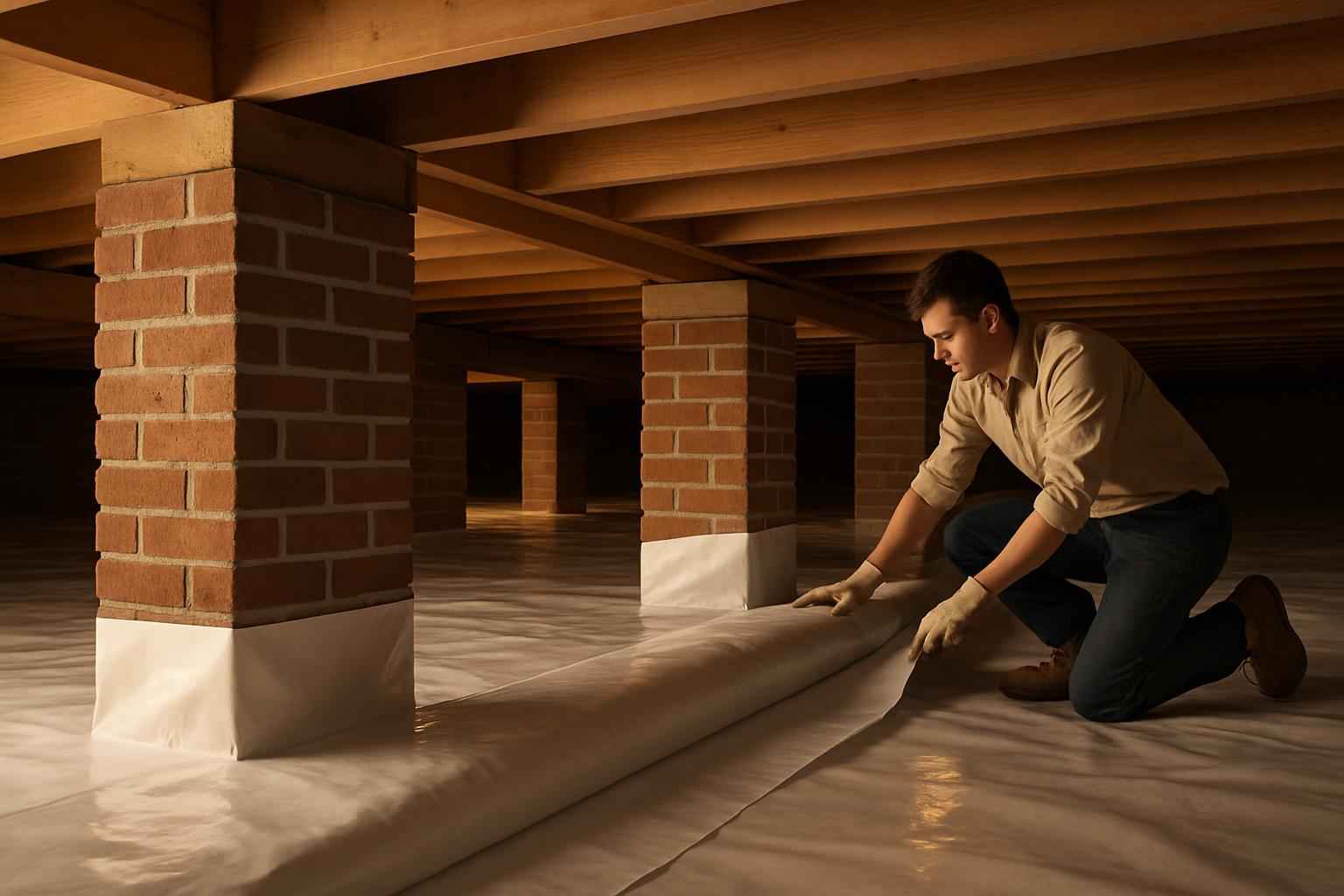 Moisture Control Vapor Barrier Service in Johnson City TX