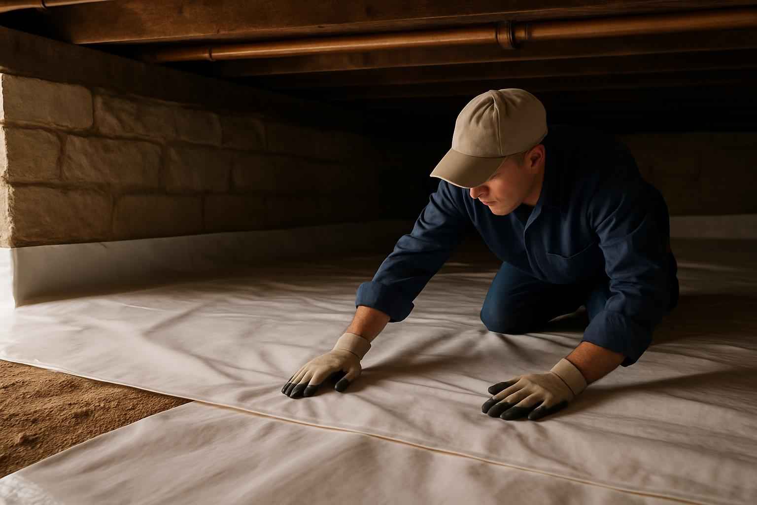 Moisture Control Vapor Barrier Service in Waring TX