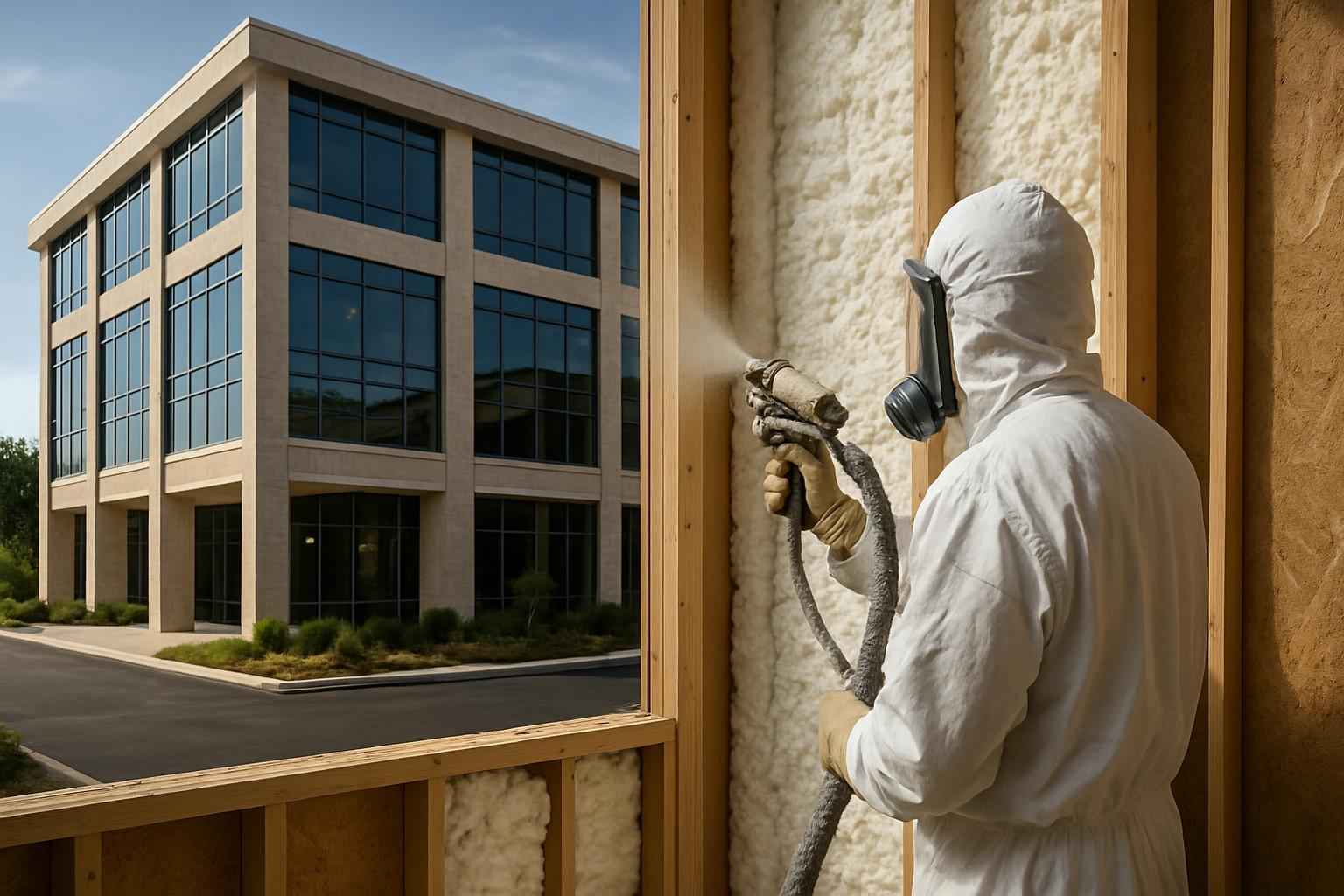 Office Building Foam Installer in Blanco TX