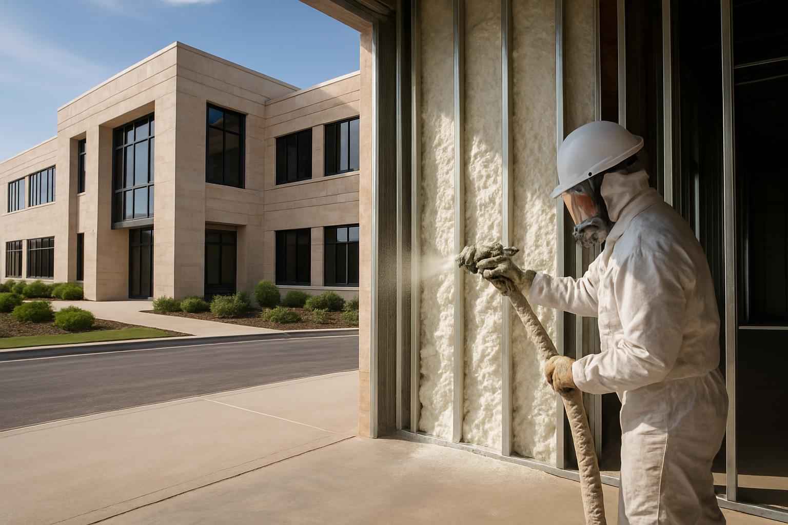 Office Building Foam Installer in Comfort TX