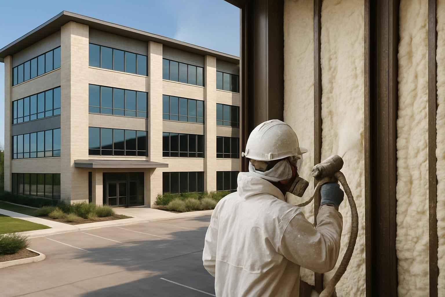 Office Building Foam Installer in Waring TX