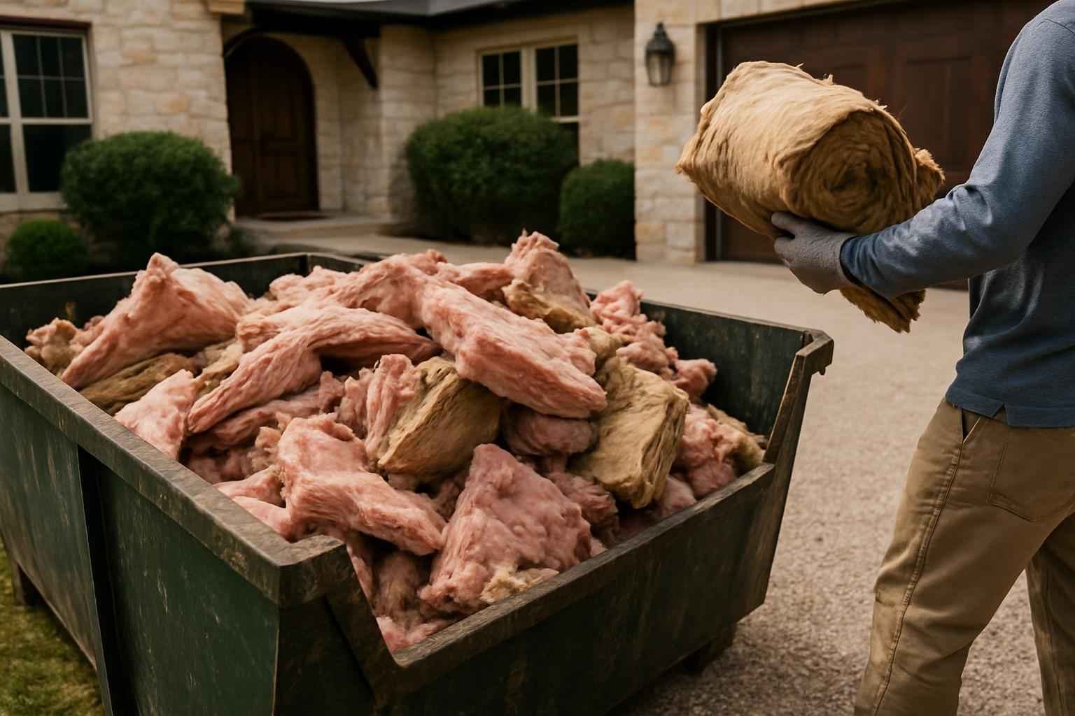 Old Insulation Disposal Service in Harper TX