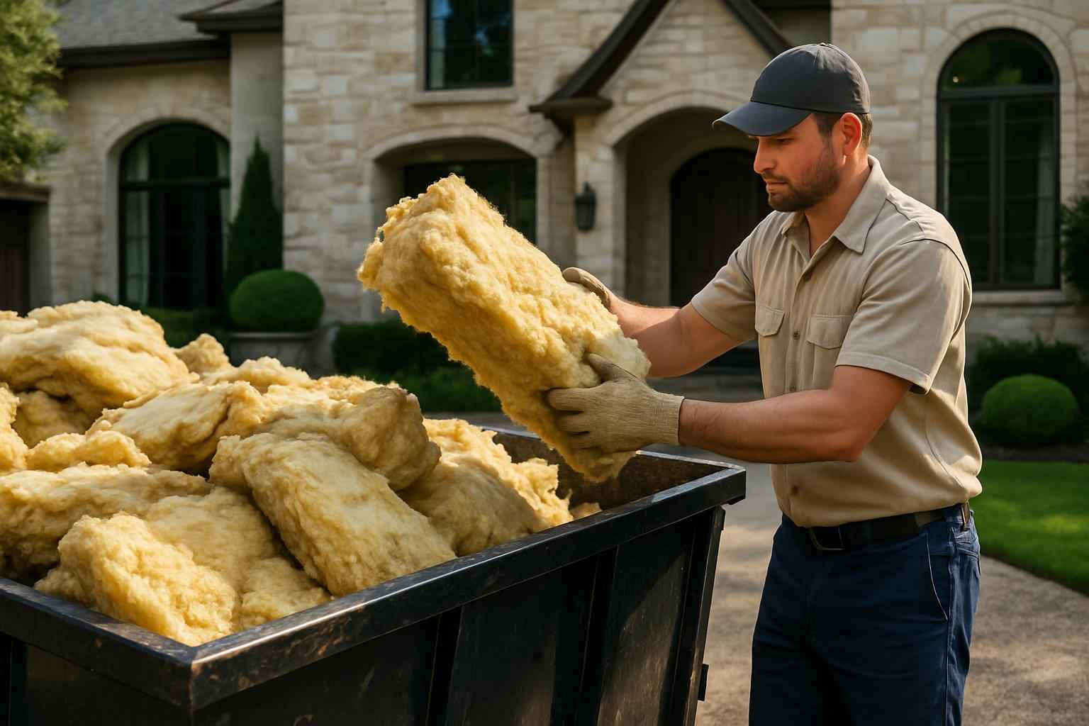 Old Insulation Disposal Service in Ingram TX
