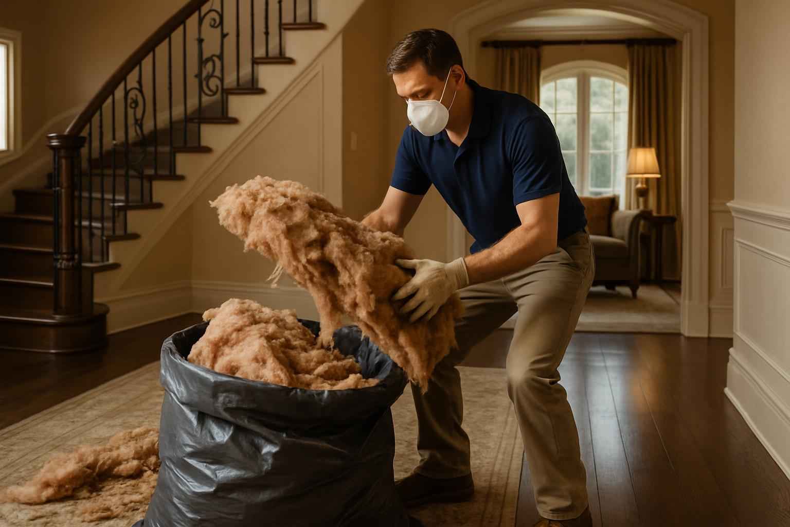 Old Insulation Disposal Service in Johnson City TX