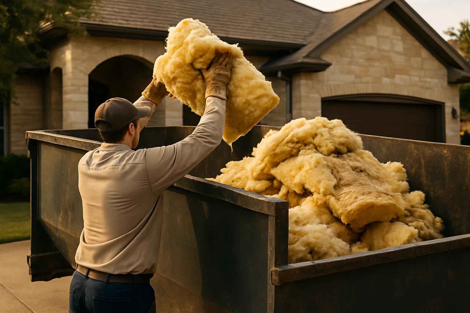 Old Insulation Disposal Service in Kerrville TX