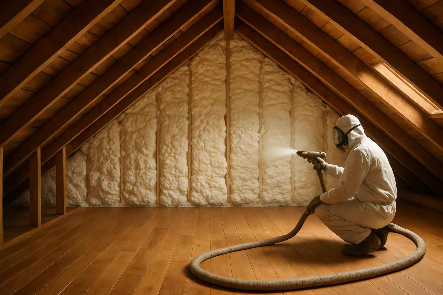 Open Cell Attic Insulation in Camp Verde TX