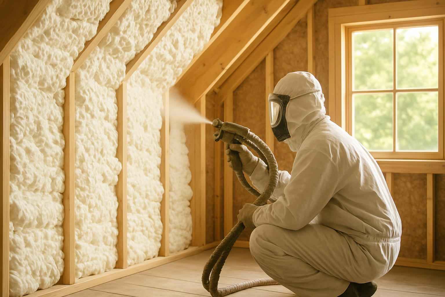 Open Cell Installation Service in Center Point TX