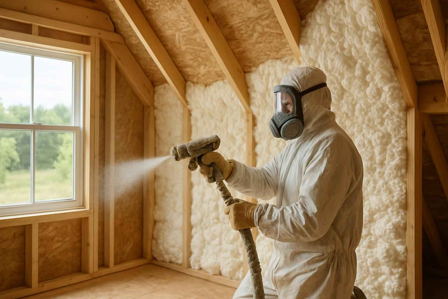 Open Cell Installation Service in Harper TX