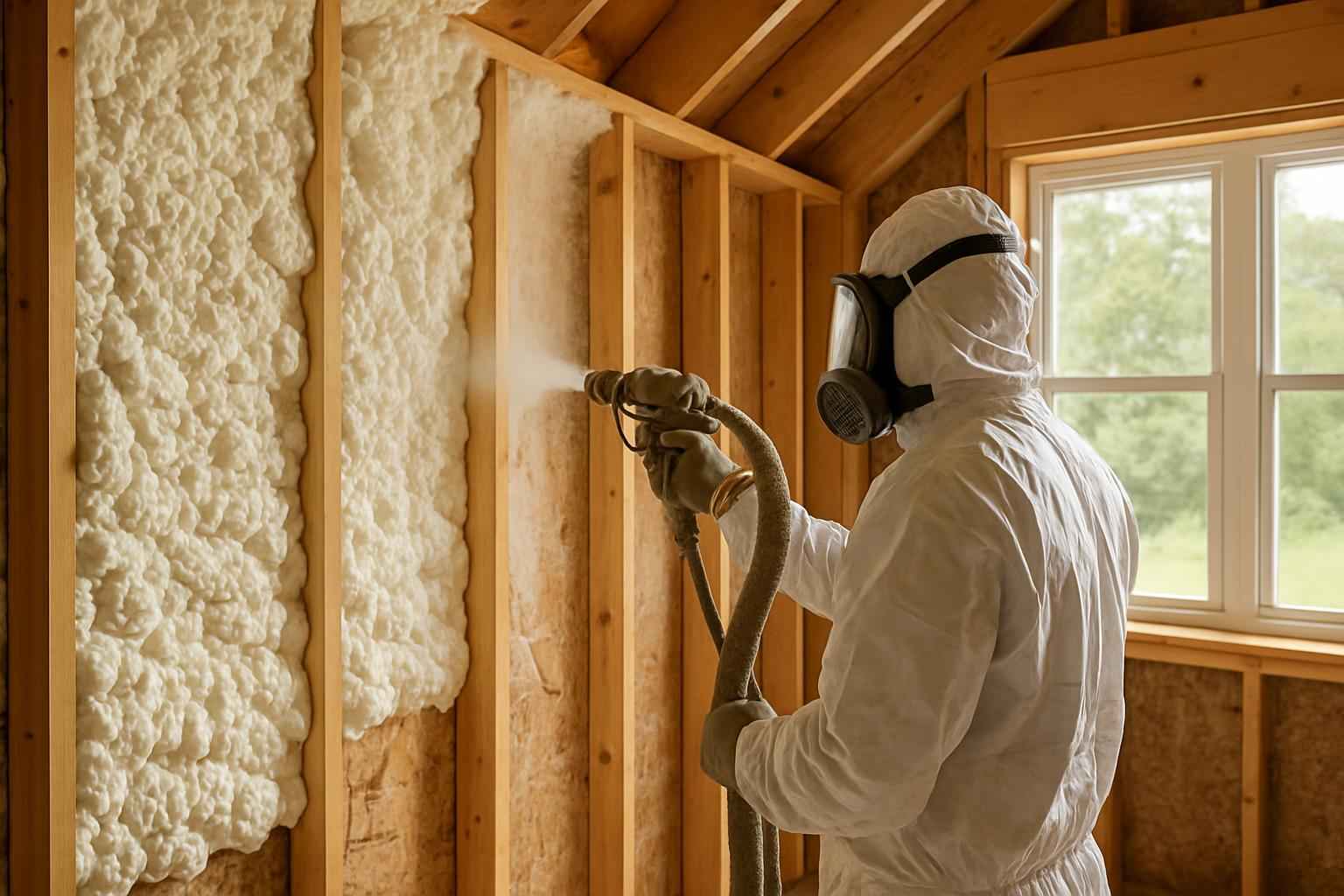 Open Cell Installation Service in Waring TX