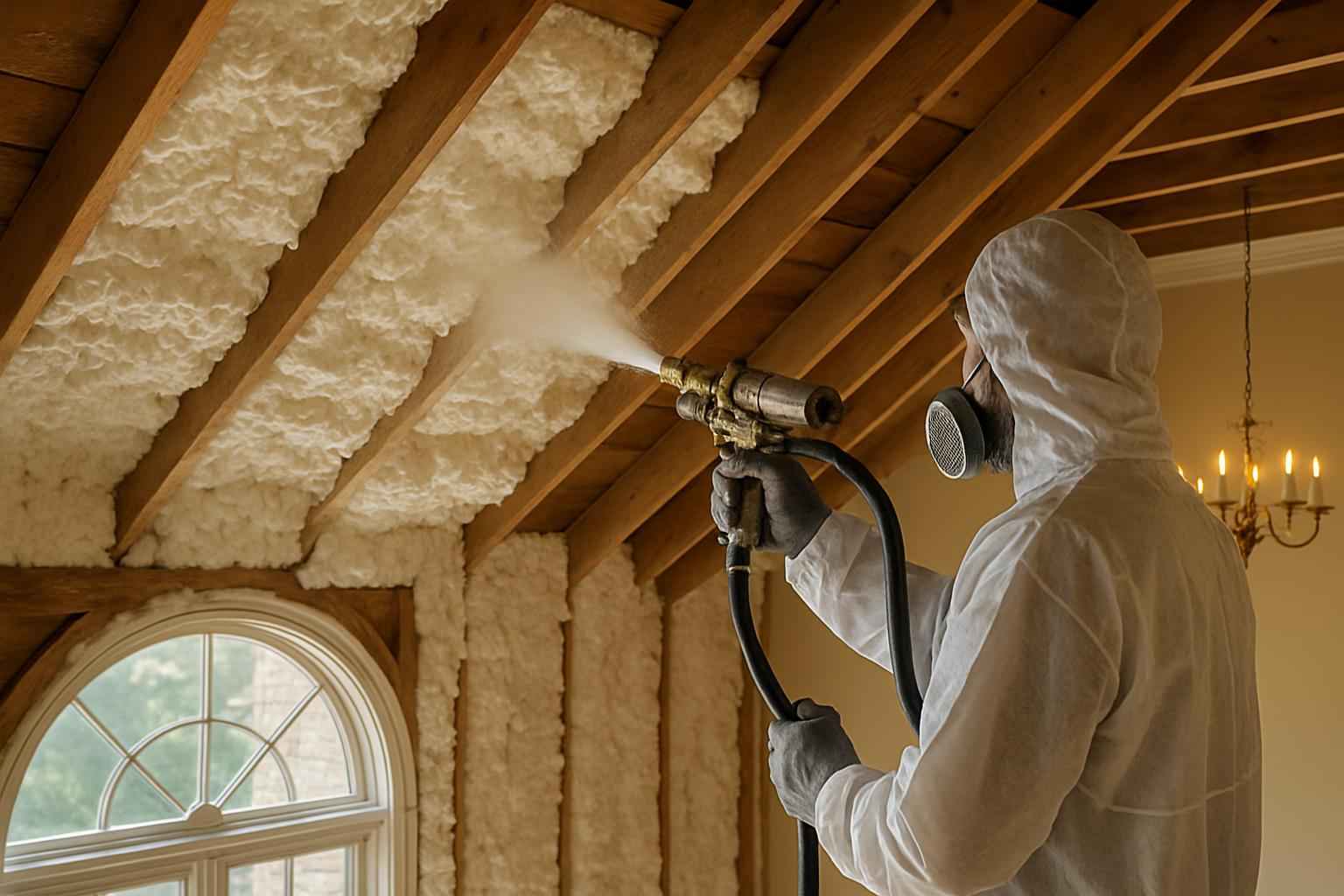 Open Cell Insulation Repair in Center Point TX