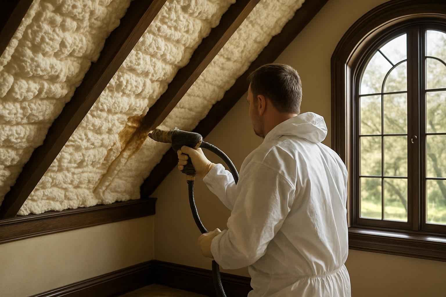 Open Cell Insulation Repair in Kendalia TX