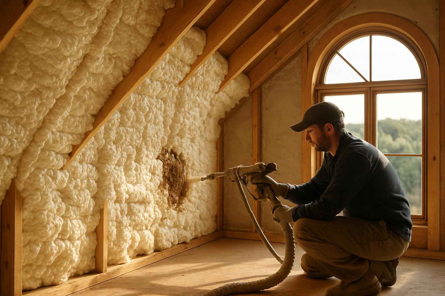 Open Cell Insulation Repair in Sisterdale TX