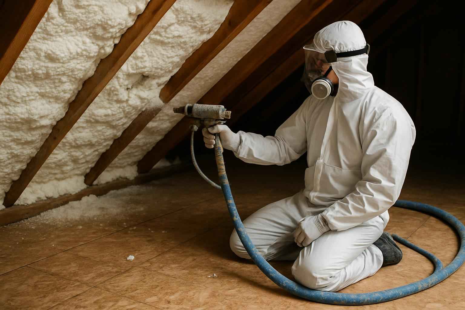 Open Cell Insulation Repair in Waring TX