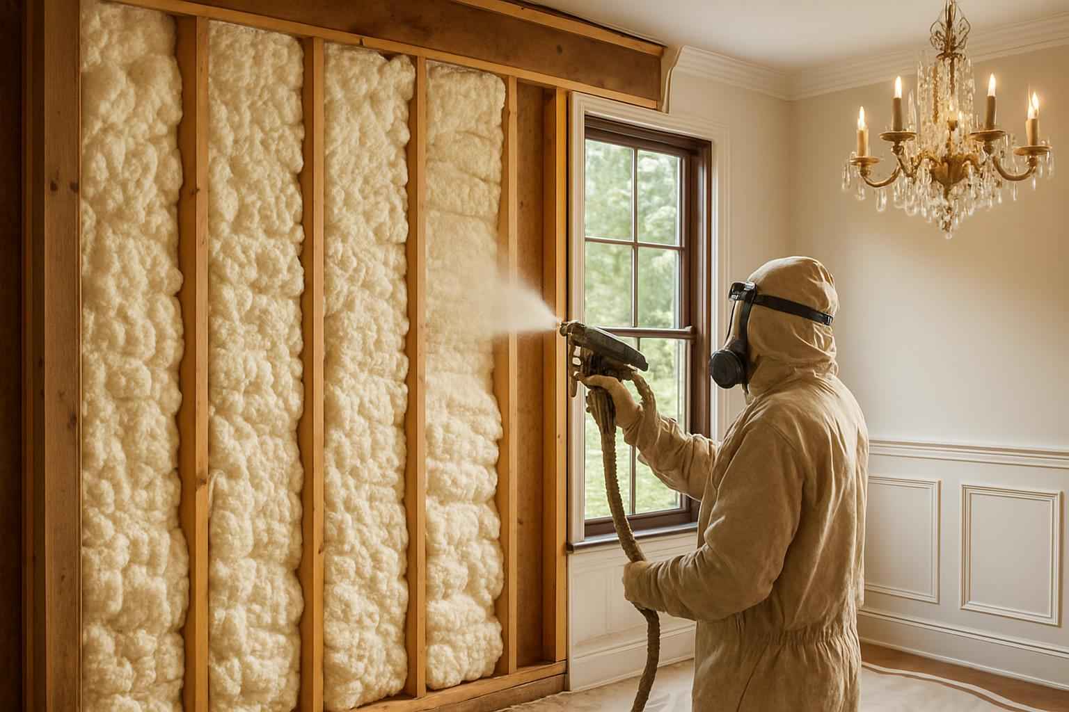 Open Cell Wall Insulation in Center Point TX