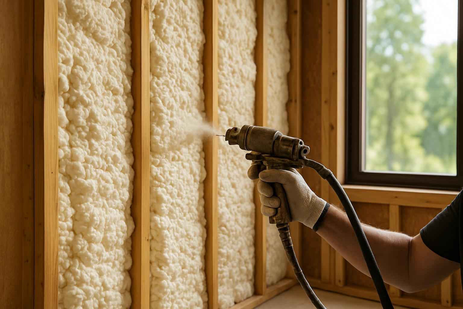 Open Cell Wall Insulation in Ingram TX