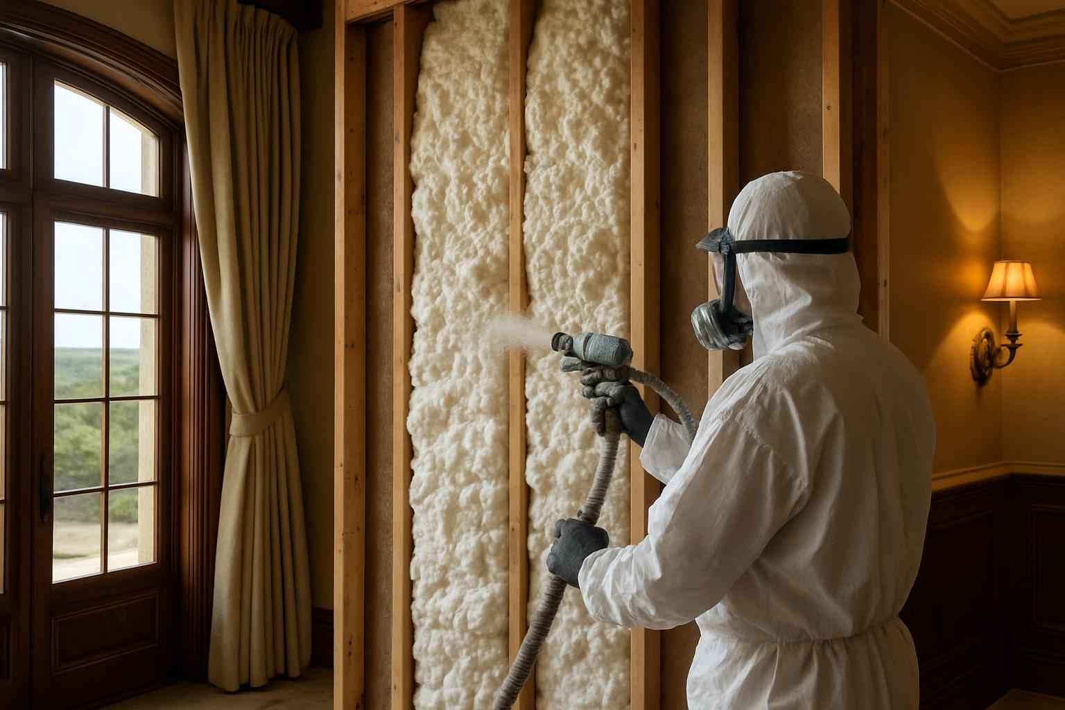 Open Cell Wall Insulation in Kendalia TX